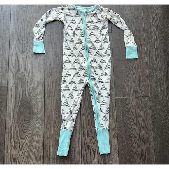 Little Sleepies Other - Little Sleepies triangle print Zippy sleeper, 18-24 Months